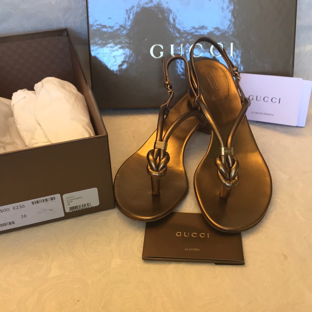 GUCCI Nappa Silk/ Size 38